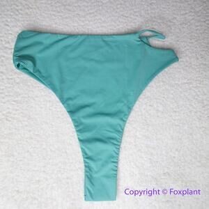 New! Riot Swim Free People teal bikini swim bottom,‎ size S